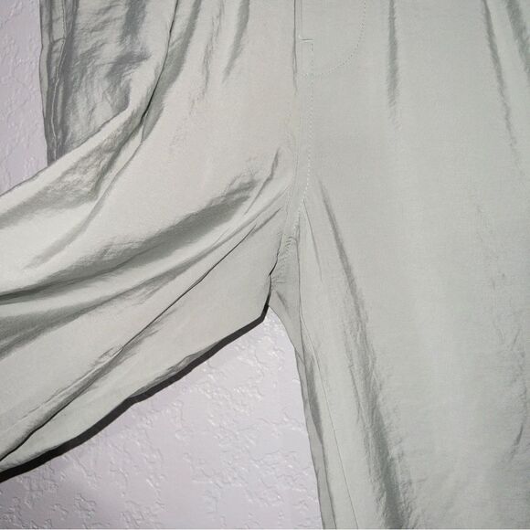 NWT Madewell Sage Mint Carley Softdrape Wide Leg Pants Size XXS - Picture 4 of 10